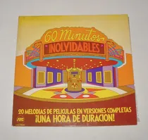 Comprar 60 Minutos Inolvidables 20 Melodías De Películas Lp Vinilo