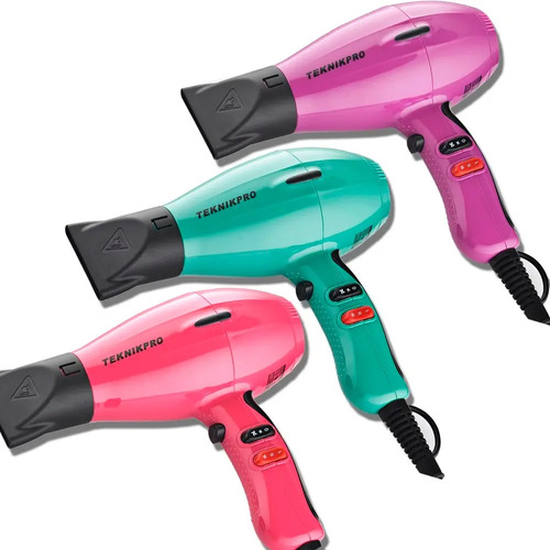 Secador Pelo Profesional Teknikpro True Colors Profesional | Envío gratis