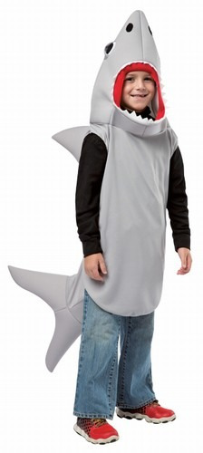 Disfraz Para Niño Tiburón De Arena Talla M (7-8) Halloween
