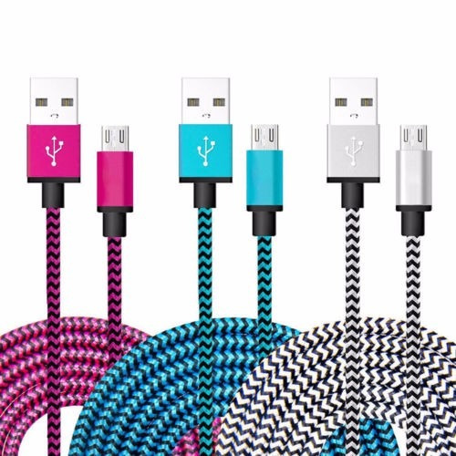 Cable Usb Micro Usb Trenzado Samsung Nokia Huawei Alcatel