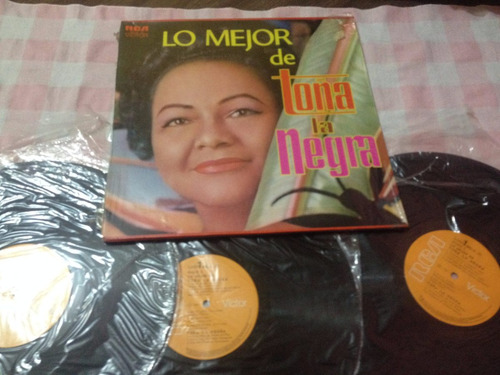 Toña La Negra Album Triple Boleros Discos De Vinil