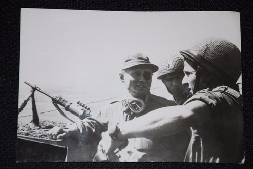 Moshe Dayan Militar Israelí Héroe Guerra De 6 Dias