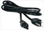 Imagen 4 de 4 de Cable De Poder Tipo Trebol Para Cargador De Laptop Polariza
