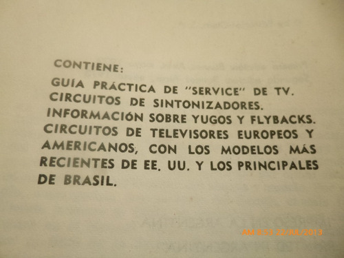 Manual Universal De Circuitos De Television Glem (r353 (Usado)