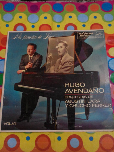Hugo Avendaño Vol.7 Lp  Disco En Excelente Estado.