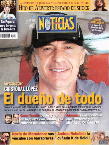 Revista Noticias 1888 Cristobal Lopez 02/03/2013