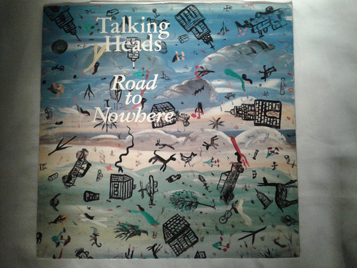 Lp Talking Heads Road To Nowhere Tv Man Vinilo Maxi Usa