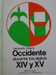 Libro Occidente Durante Los Siglos Xiv Y Xv