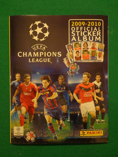 Album Champions League 2009/10 Panini Completo P/colar