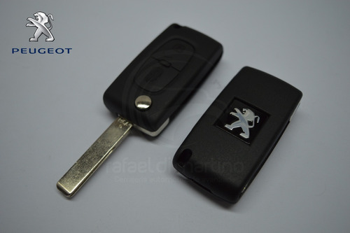 Llave Codificada Con Control Para Peugeot 307 2006 - 2012