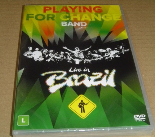 Playing For Change Band Live In Brazil Dvd Novo E Lacrado