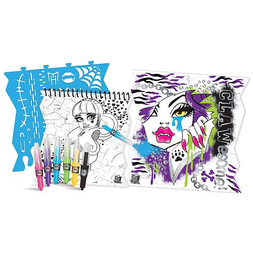 Monster High Sprayffiti Moda Cartera Set