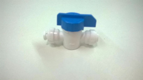 Imagen 3 de 7 de Llave De Paso Acople Rápido Tubo - Tubo 1/4 - 1/4