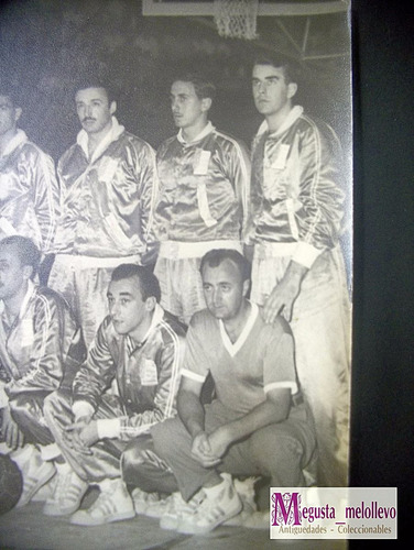 Imagen 4 de 6 de Vieja Foto Seleccion Uruguaya Basketball Megusta_melollevo