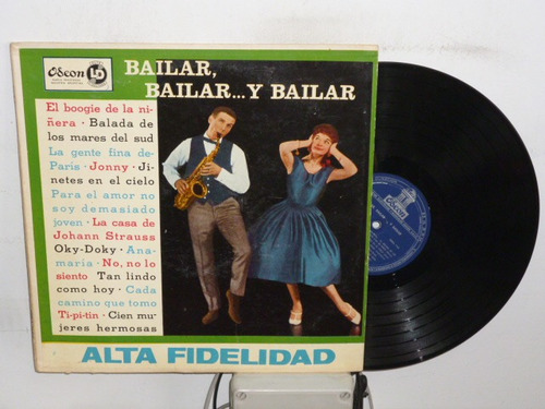 Belina Conny Bailar, Bailar... Y Bailar Vinilo Argentino