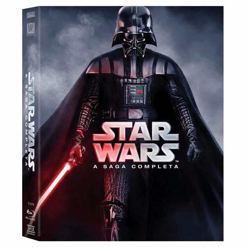 Box Blu-ray Star Wars A Saga Completa 9 Discos Original Novo