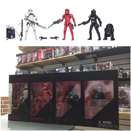 Stormtrooper 4 Pack Black Series Y Snowtrooper First Order