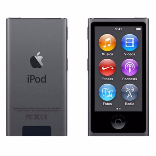 iPod Nano 16 Gb Gris Espacial Nuevo