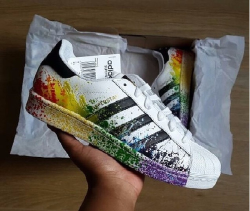 Zapatillas adidas 100% Originales Superstar Pride