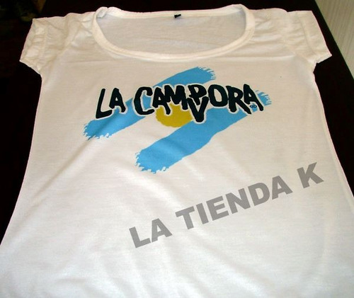 Imagen 9 de 10 de Remeras Estampadas De Política La Campora Y Muchos Más