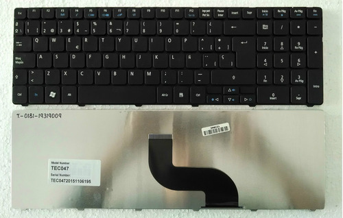 Teclado Acer Aspire 5810t 5738z 5338 5742 5250 5733 7750