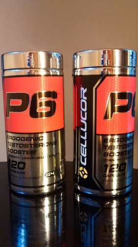 Testosterone Booster P6 Cellucor Red Ergogenic - 120 Caps