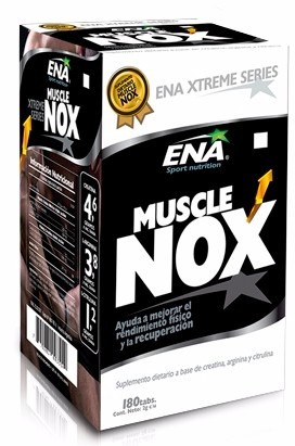Muscle Nox Ena 180 Tabs Aumenta Hormona Crecimiento