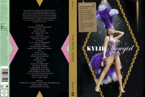 Dvd Kylie Minogue Showgirl Tour