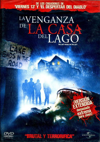Dvd Venganza De La Casa Del Lago ( The Last House On The Lef