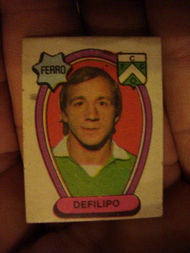 Figurita Futbol Album Golazo 1973 Ferro Defilipo
