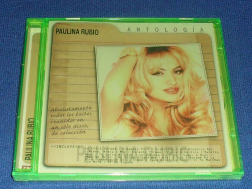 Cd Paulina Rubio Antologia 2007 Timbiriche Nuevo