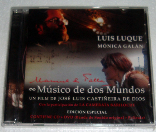 Manuel De Falla Musico De Dos Mundos Ost Cd + Dvd Kktus