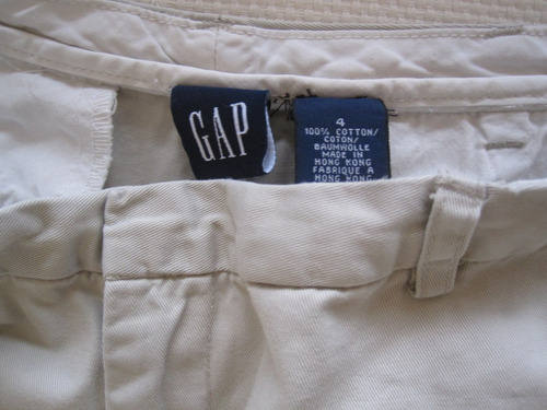 Pantalón Pantacour Pescadores Capri Mujer Gap Talle Small Excelente Tela Y Caída