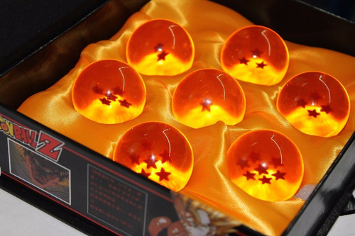 Imagen 2 de 4 de Esferas Del Dragon Tamaño Real 4.5cm Bandai Originales