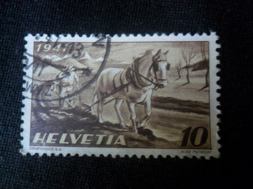 Estampilla Suiza 1941  Yt 397