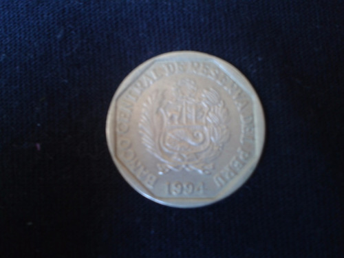 Moneda Peru 50 Centimos 1994 Niquel (a05)