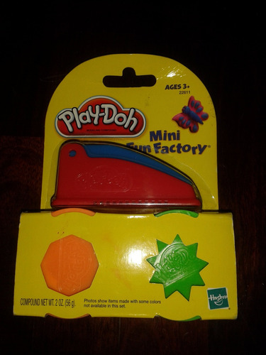 Juego Plastilina Play Doh Mini Fun Factory De Hasbro