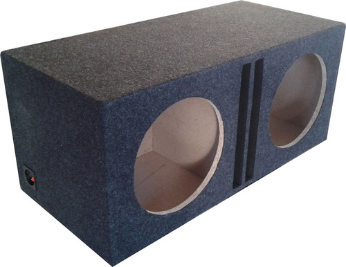 Cajón Slot Port Para Woofer De 12  Alfombrada