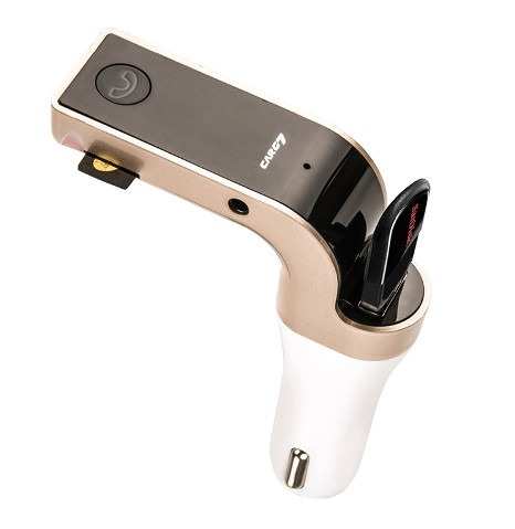 Imagen 1 de 10 de Transmisor Fm Bluetooth Manos Libres Usb Micro Sd Tech A2dp