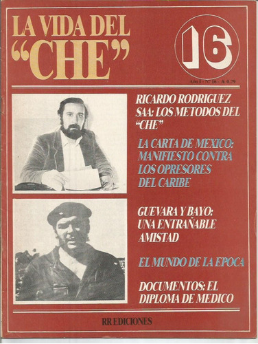 Revista / La Vida Del Che  / N° 16 / Guevara Y Bayo /