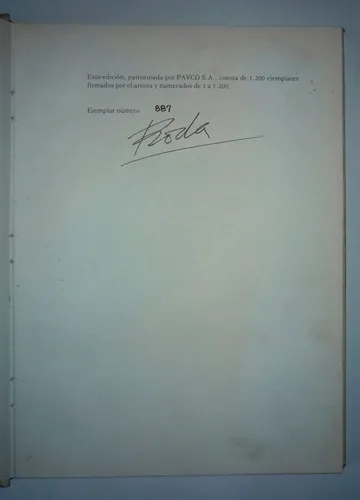Juan Antonio Roda Obra Gráfica 1970-1981 Numerado Y Firmado (Usado)