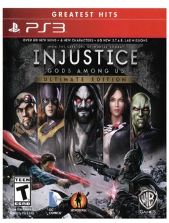 Injustice Ultimate Edition Ps3 Nuevo Original Fisico Sellado