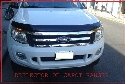 Deflector De Capot Para Ford Ranger Desde 2012