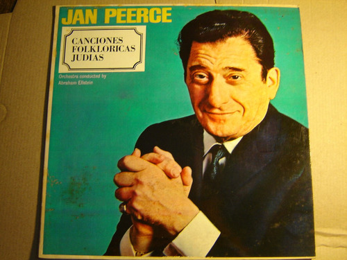 Jan Peerce - Canciones Folkloricas Judias - Vinilo Lp