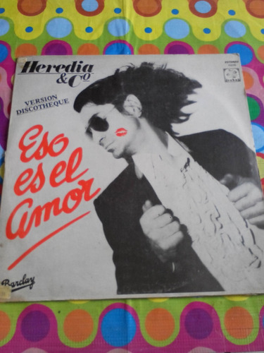 Heredia & Co Lp Eso Es El Amor 1978 R