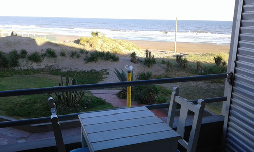 Villa Gesell. Sobre Playa. Balcón Panorámico Al Mar. Wifi. Cochera. Un Amb. Parrillas, Terraza, Lavadero.  