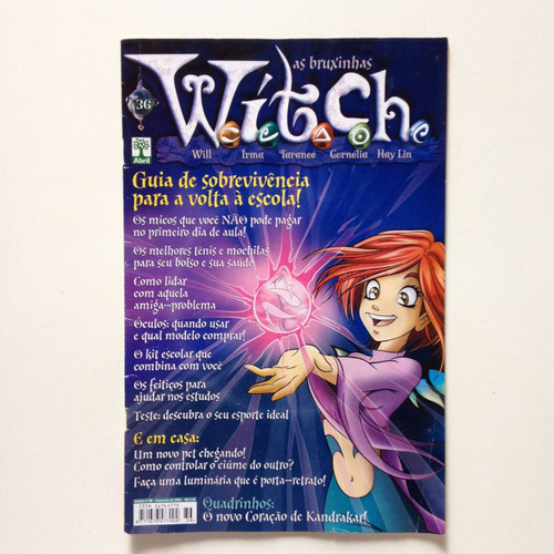Revista Gibi Witch  As Bruxinhas Will Irma Taranee  N°36