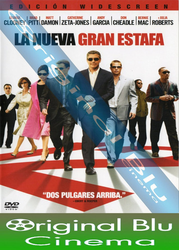 La Nueva Gran Estafa Clooney/ Pit/ Roberts/ Damon - Dvd Orig