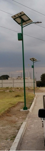 Lampara Solar Para Alumbrado Publico Led 30w-60w-80w-120w