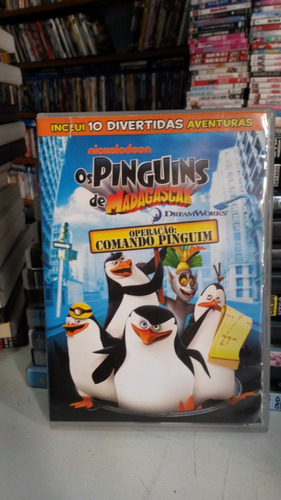 Dvd Os Pinguins De Madagascar - Operação: Comando Pinguim